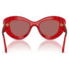 Sunglasses Cat-Eye Shape, Sk6060, Red