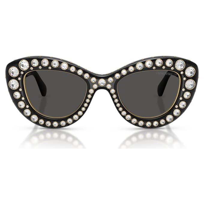Sunglasses Cat-Eye Shape, Sk6060, Silver Tone Sunglasses Cat-Eye Shape, Sk6060, Silver Tone