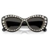 Sunglasses Cat-Eye Shape, Sk6060, Silver Tone Sunglasses Cat-Eye Shape, Sk6060, Silver Tone