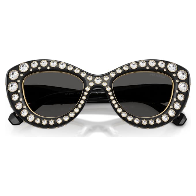 Sunglasses Cat-Eye Shape, Sk6060, Silver Tone Sunglasses Cat-Eye Shape, Sk6060, Silver Tone