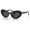 Sunglasses Cat-Eye Shape, Sk6061U, Black Sunglasses Cat-Eye Shape, Sk6061U, Black
