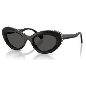 Sunglasses Cat-Eye Shape, Sk6061U, Black