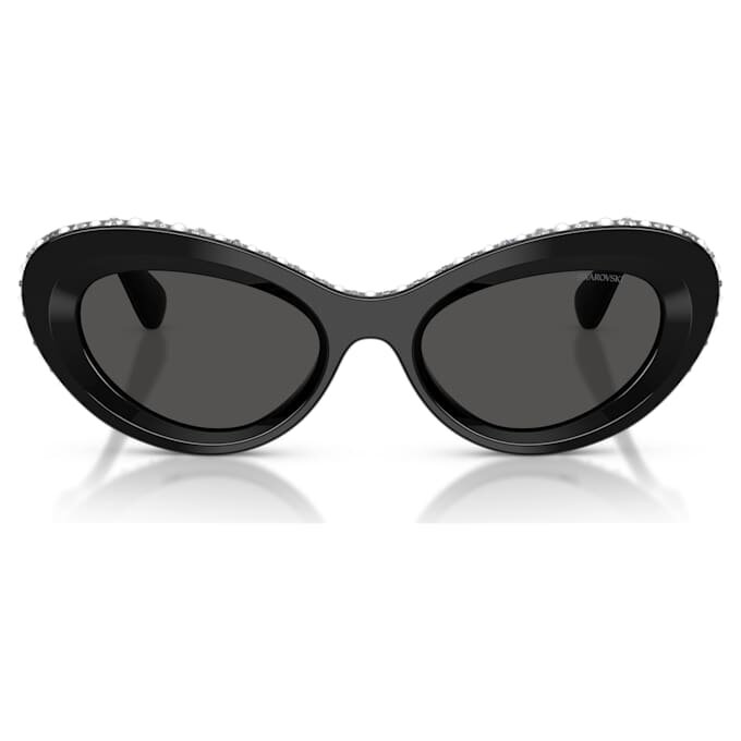 Sunglasses Cat-Eye Shape, Sk6061U, Black Sunglasses Cat-Eye Shape, Sk6061U, Black