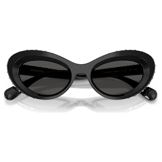 Sunglasses Cat-Eye Shape, Sk6061U, Black Sunglasses Cat-Eye Shape, Sk6061U, Black