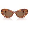 Sunglasses Cat-Eye Shape, Sk6061U, Brown Sunglasses Cat-Eye Shape, Sk6061U, Brown