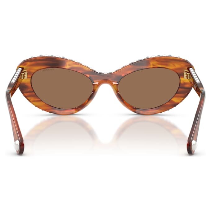 Sunglasses Cat-Eye Shape, Sk6061U, Brown Sunglasses Cat-Eye Shape, Sk6061U, Brown