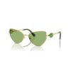 Sunglasses Cat-Eye Shape, Sk7003, Green Sunglasses Cat-Eye Shape, Sk7003, Green