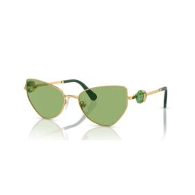Sunglasses Cat-Eye Shape, Sk7003, Green