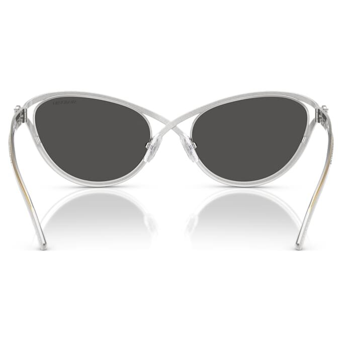 Sunglasses Cat-Eye Shape, Sk7025, Silver Tone Sunglasses Cat-Eye Shape, Sk7025, Silver Tone