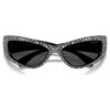 Sunglasses Mask Shape, Sk6027, Black