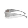Sunglasses Mask Shape, Sk6027, Silver Tone