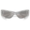 Sunglasses Mask Shape, Sk6027, Silver Tone