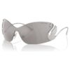 Sunglasses Mask, Swan, Sk7020, Silver Tone Sunglasses Mask, Swan, Sk7020, Silver Tone