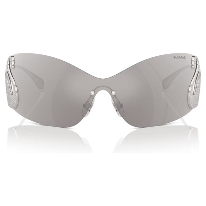 Sunglasses Mask, Swan, Sk7020, Silver Tone Sunglasses Mask, Swan, Sk7020, Silver Tone