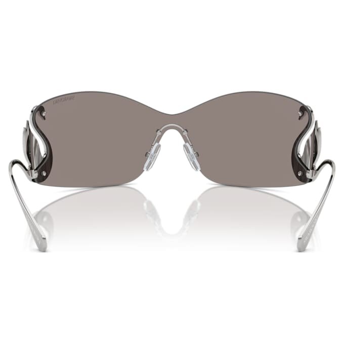 Sunglasses Mask, Swan, Sk7020, Silver Tone Sunglasses Mask, Swan, Sk7020, Silver Tone