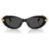 Sunglasses Oval Shape, Black Sunglasses Oval Shape, Black