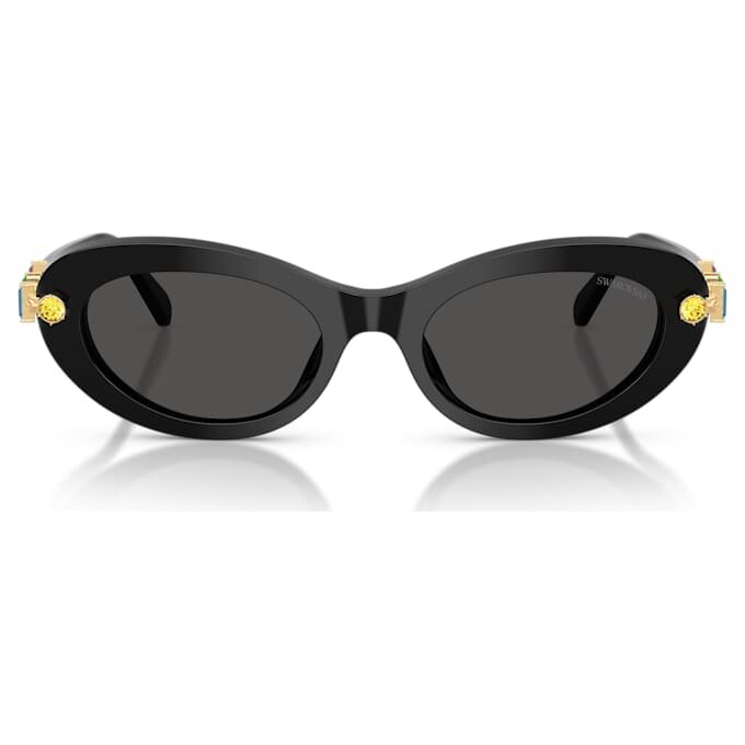 Sunglasses Oval Shape, Black Sunglasses Oval Shape, Black