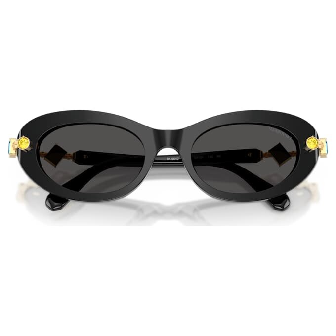 Sunglasses Oval Shape, Black Sunglasses Oval Shape, Black