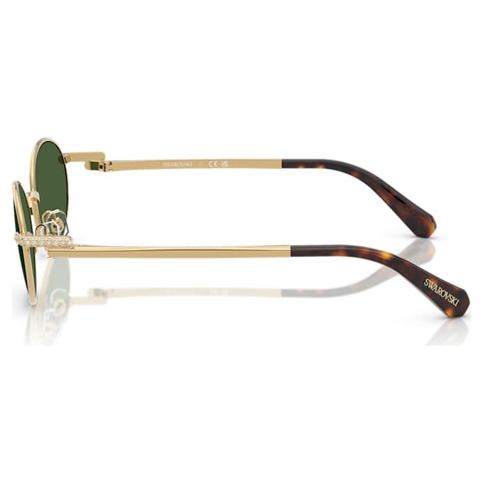 Sunglasses Oval Shape, Green Sunglasses Oval Shape, Green