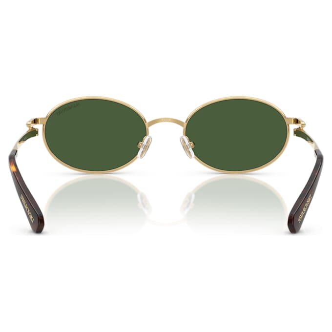 Sunglasses Oval Shape, Green Sunglasses Oval Shape, Green