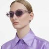 Sunglasses Oval Shape, Pink Sunglasses Oval Shape, Pink