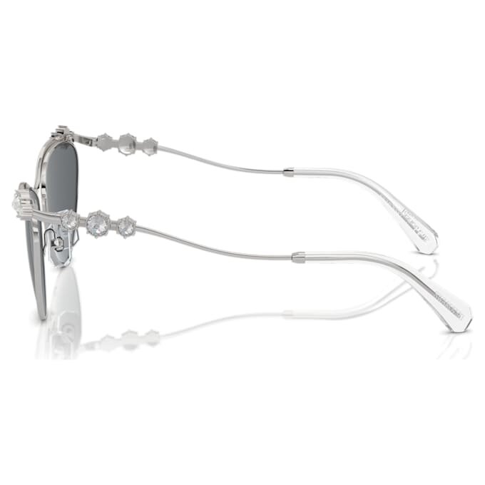 Sunglasses Oval Shape, Sk7017, Silver Tone Sunglasses Oval Shape, Sk7017, Silver Tone