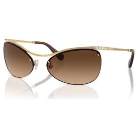 Sunglasses Oval Shape, Sk7018, Brown