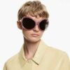 Sunglasses Oversized, Cat-Eye Shape, Sk6052, Pink Sunglasses Oversized, Cat-Eye Shape, Sk6052, Pink