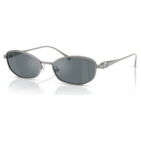 Sunglasses Pillow Shape, Sk7042, Silver Tone