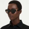 Sunglasses Round Shape, Brown Sunglasses Round Shape, Brown