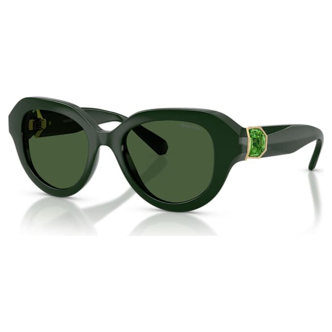 Sunglasses Round Shape, Green Sunglasses Round Shape, Green