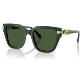Sunglasses Square Shape, Green