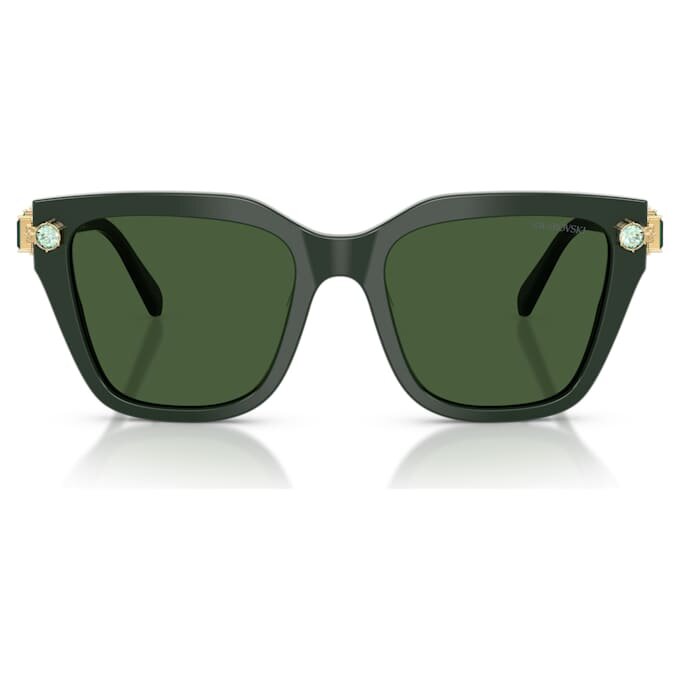 Sunglasses Square Shape, Green Sunglasses Square Shape, Green