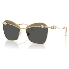 Sunglasses Square Shape, Sk7040, Gold Tone
