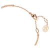 Swan Bangle Swan, Black, Rose Gold-Tone Plated Swan Bangle Swan, Black, Rose Gold-Tone Plated