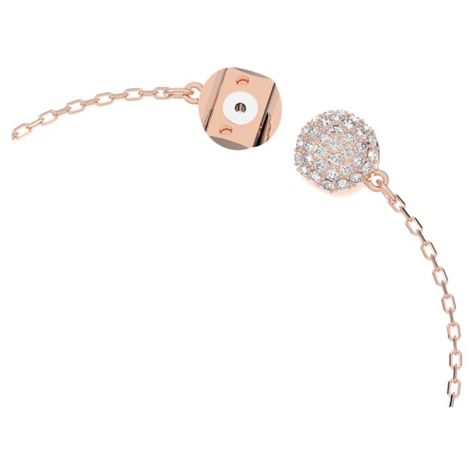 Swan Bracelet Swan, Pink, Rose Gold-Tone Plated Swan Bracelet Swan, Pink, Rose Gold-Tone Plated