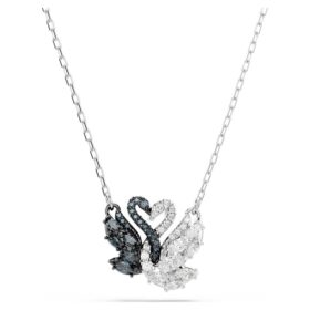 swan pendant swan black mixed metal finish 2 280x280 - Swan Pendant Swan, Black, Mixed Metal Finish