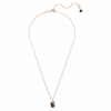 Swan Pendant Swan, Small, Black, Rose Gold-Tone Plated Swan Pendant Swan, Small, Black, Rose Gold-Tone Plated