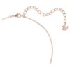 Swan Pendant Swan, Black, Rose Gold-Tone Plated Swan Pendant Swan, Black, Rose Gold-Tone Plated