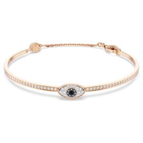 Symbolica Bangle Eye, Multicolored, Rose Gold-Tone Plated