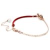 Symbolica Bracelet Crystal Pearl, Pavé, Horse Shoe, White, Rose Gold-Tone Plated Symbolica Bracelet Crystal Pearl, Pavé, Horse Shoe, White, Rose Gold-Tone Plated