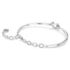 Symbolica Bracelet Pavé, Horse Shoe, White, Rhodium Plated Symbolica Bracelet Pavé, Horse Shoe, White, Rhodium Plated