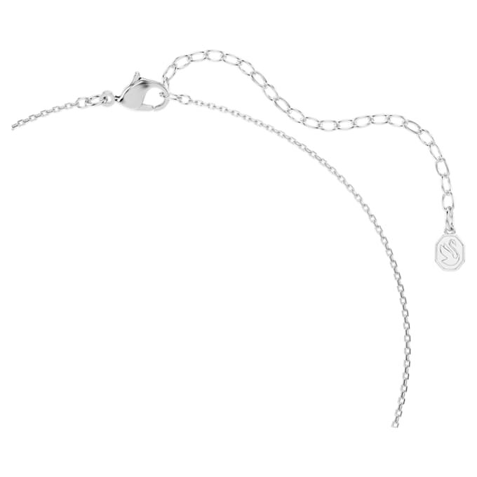Symbolica Pendant Crystal Pearl, Round Cut, Pavé, Horse Shoe, White, Rhodium Plated Symbolica Pendant Crystal Pearl, Round Cut, Pavé, Horse Shoe, White, Rhodium Plated