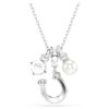 Symbolica Pendant Crystal Pearl, Round Cut, Pavé, Horse Shoe, White, Rhodium Plated Symbolica Pendant Crystal Pearl, Round Cut, Pavé, Horse Shoe, White, Rhodium Plated