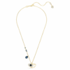 Symbolica Pendant Evil Eye, Blue, Gold-Tone Plated Symbolica Pendant Evil Eye, Blue, Gold-Tone Plated