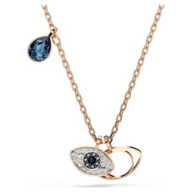 Symbolica Pendant Eye, Multicolored, Rose Gold-Tone Plated Symbolica Pendant Eye, Multicolored, Rose Gold-Tone Plated