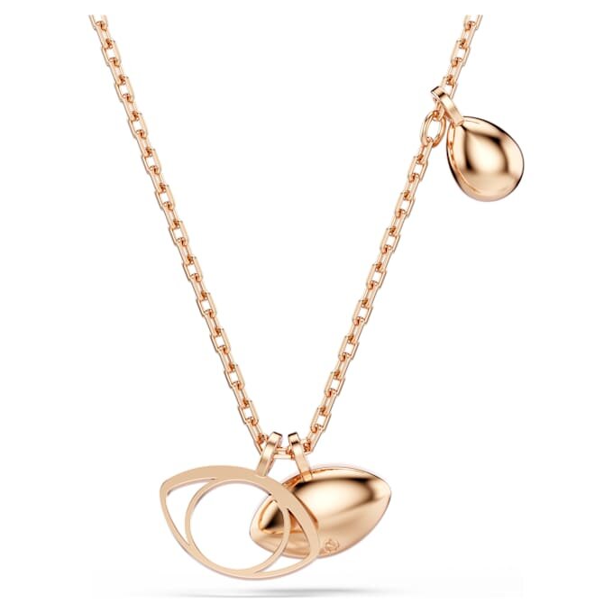 Symbolica Pendant Eye, Multicolored, Rose Gold-Tone Plated Symbolica Pendant Eye, Multicolored, Rose Gold-Tone Plated