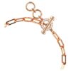 Teddy Bracelet Bear, Pink, Rose Gold-Tone Plated Teddy Bracelet Bear, Pink, Rose Gold-Tone Plated