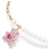 Teddy Pendant Crystal Pearl, Bear, Pink, Rose Gold-Tone Plated Teddy Pendant Crystal Pearl, Bear, Pink, Rose Gold-Tone Plated
