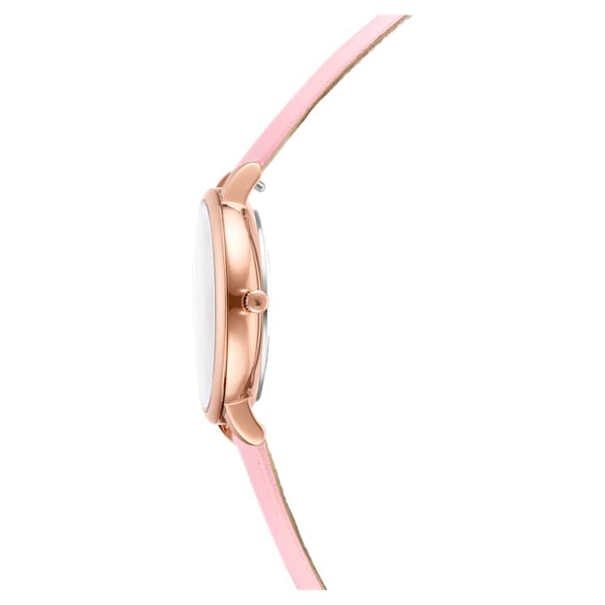 Teddy Watch Swiss Made, Leather Strap, Pink, Rose Gold-Tone Finish Teddy Watch Swiss Made, Leather Strap, Pink, Rose Gold-Tone Finish
